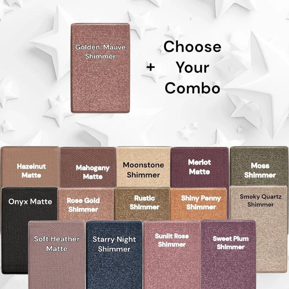 Golden Mauve Shimmer Chromafusion Eye Shadow - Bundle 2 - Choose Your Combo